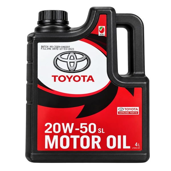 Toyota Genuine Motor Oil 20W-50 4L – front