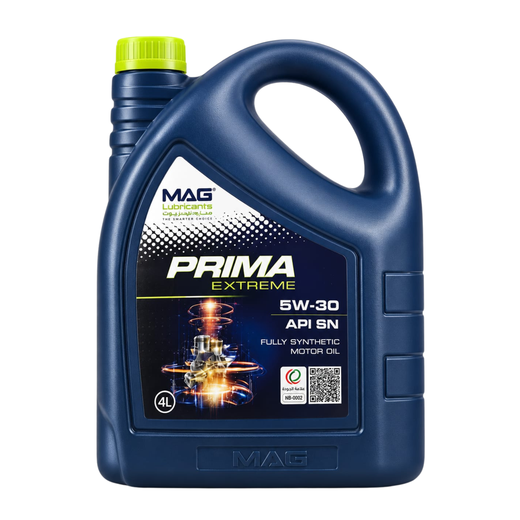 MAG Prima Extreme 5W-30 fully synthetic motor oil 4L – front