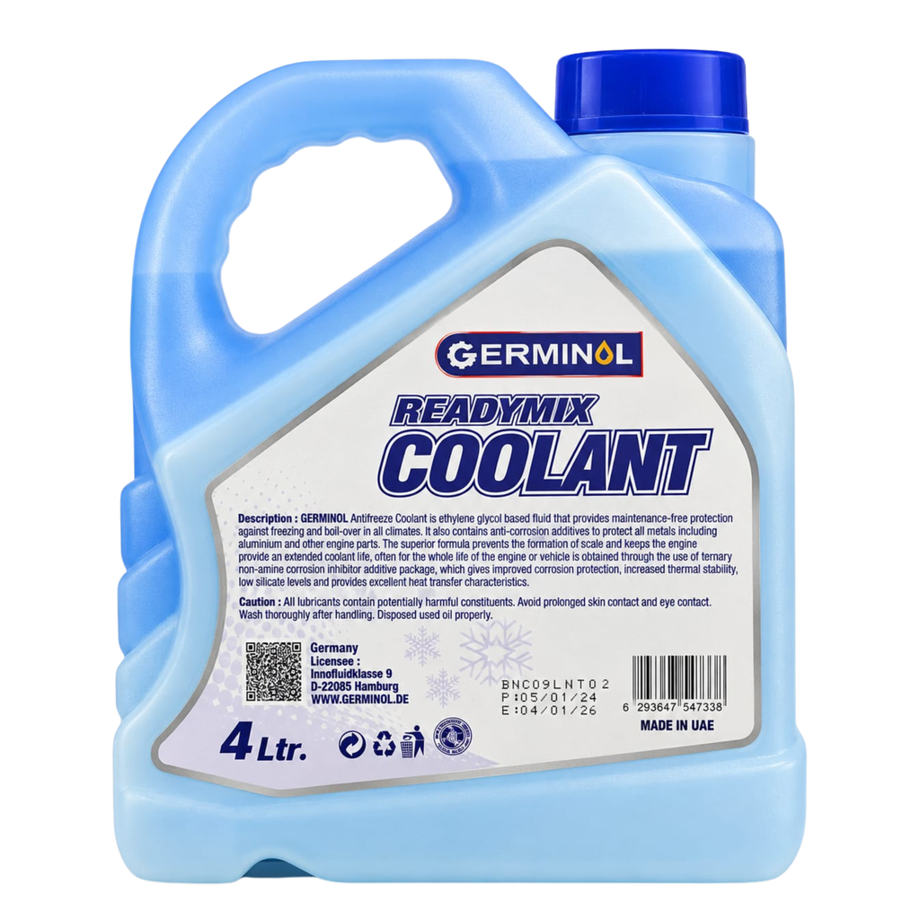 GERMINOL Readymix Coolant -30°C 4L – back label