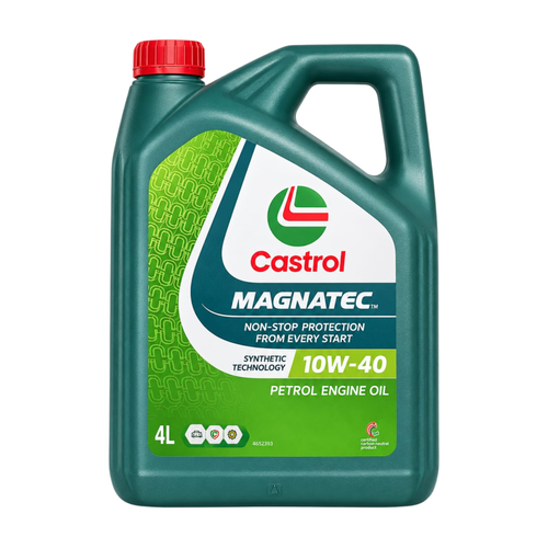 Castrol Magnatec 10W-40 petrol engine oil 4L – front