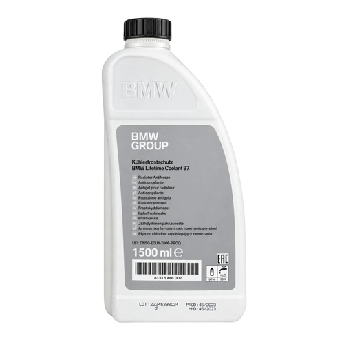 BMW Lifetime Coolant 87 1.5L – front