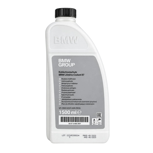 BMW Lifetime Coolant 87 1.5L – front